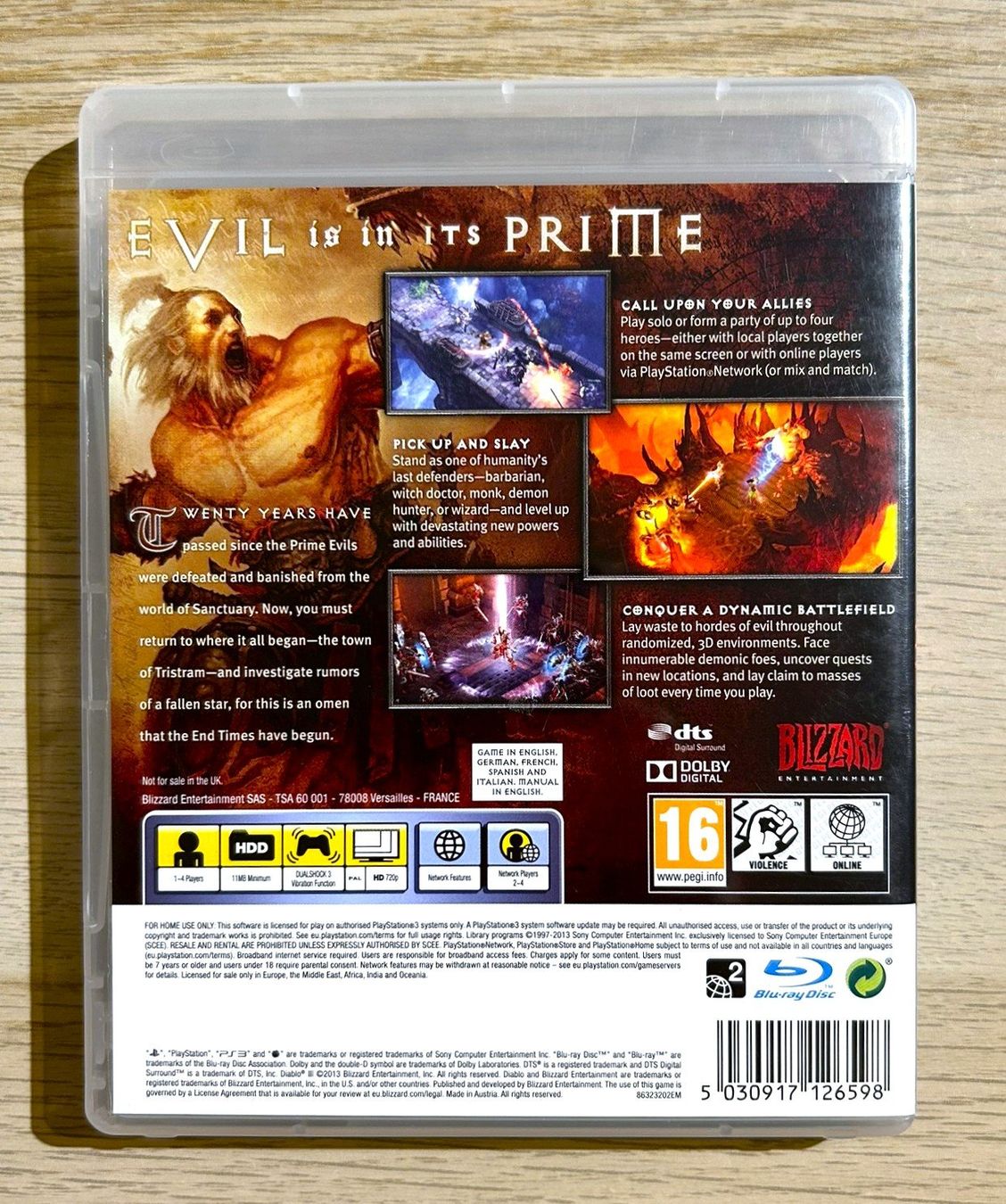 Sony Giochi: Diablo III PS3 – Usato da St. Gallen venduto da Alpine.Arcade 1