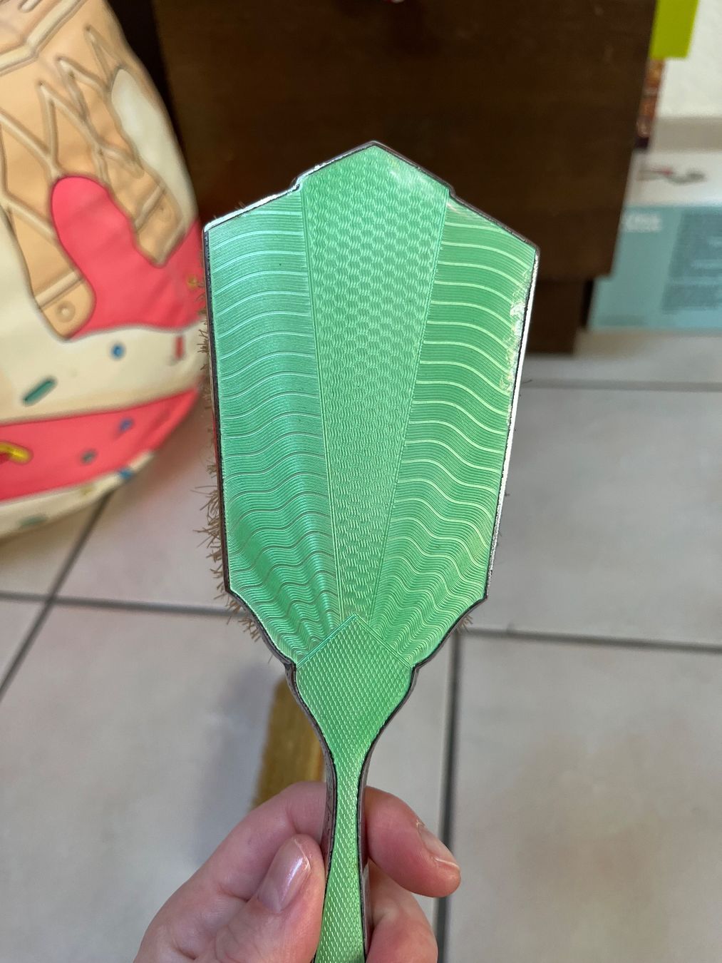 Altro per la cura dei capelli: Lot 2 brosses vintage vert – Usato da Porrentruy venduto da Madamebovary 2