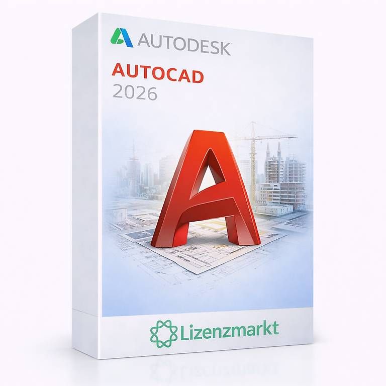 Software: Autodesk AutoCAD 2026 1 Jahr Lizenz Windows – Usato da Gossau SG venduto da Lizenzmarkt