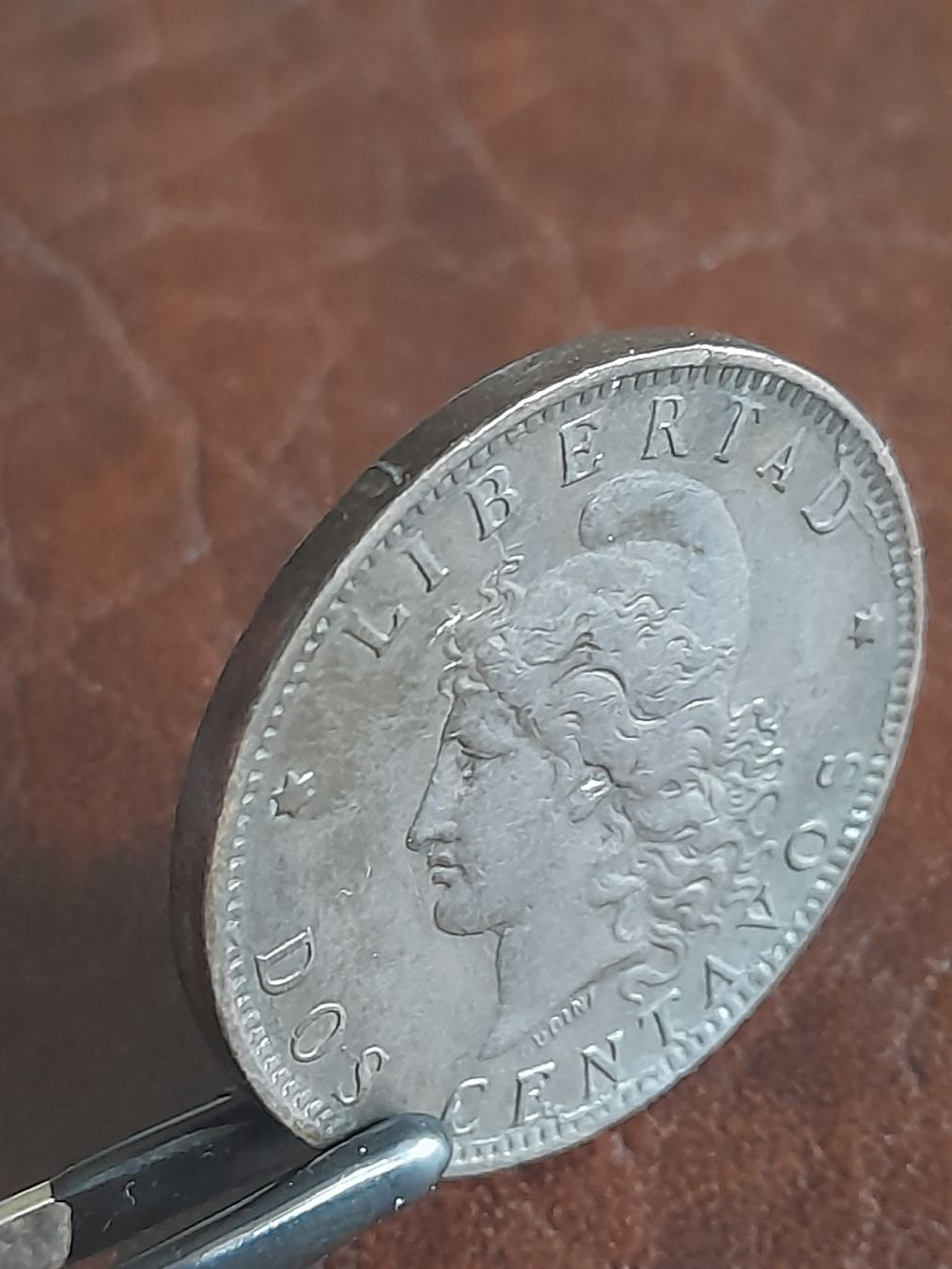 Alle Münzen: 2 Centavos 1893 Argentinien  – Gebraucht aus Basel von Basel_20 6