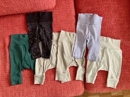 6x Baby Hose 50 0-1 Monate 