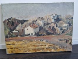 L Mull Gemälde 46 x 33cm