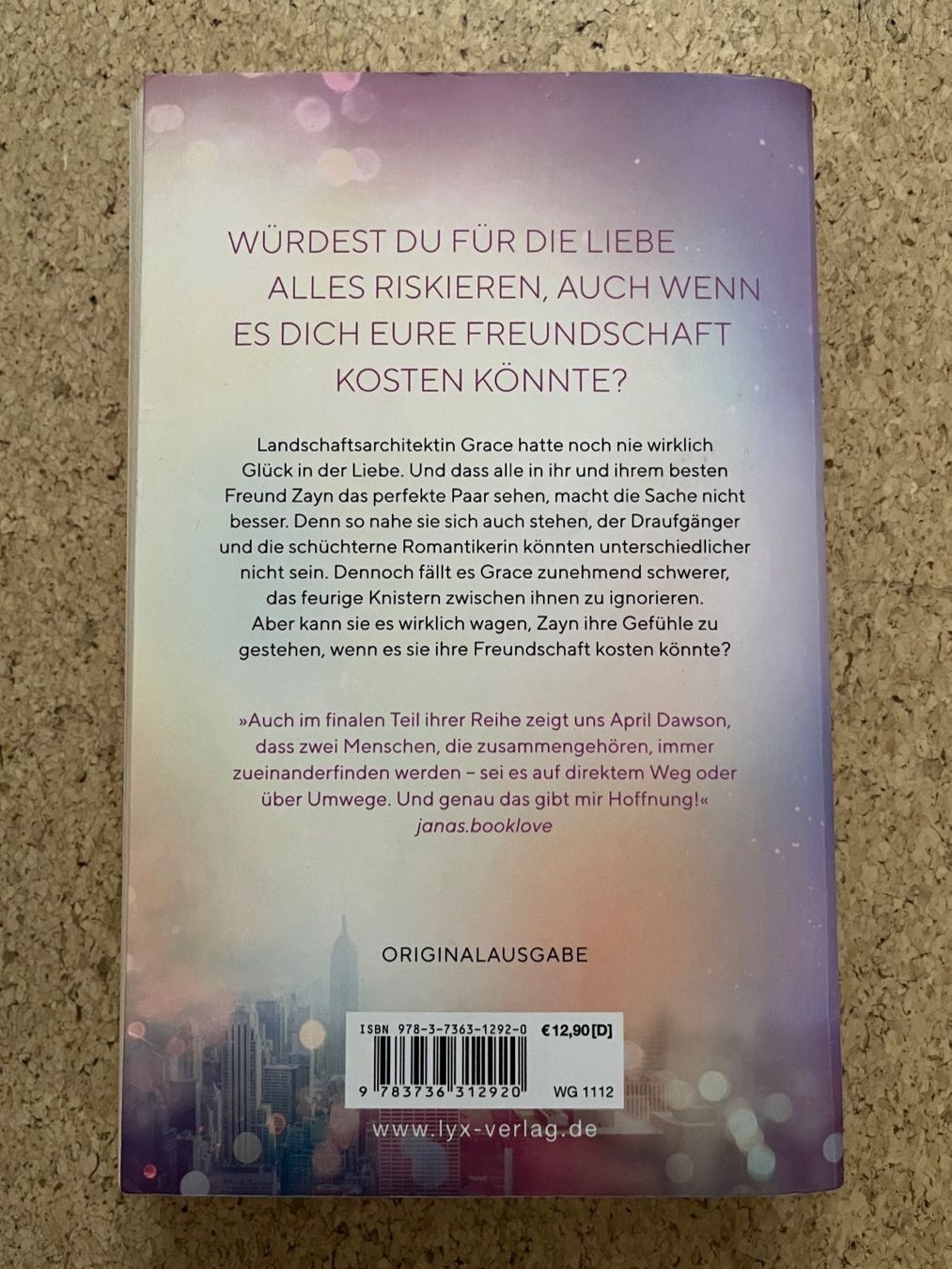 Bücher: Taschenbuch "More than this", April Dawson – Gebraucht aus Grosswangen von Vita500 1