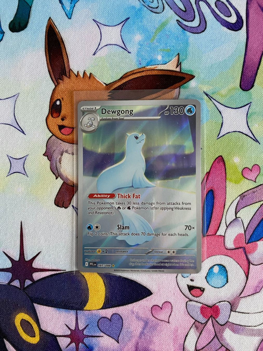 Pokémon Carte collezionabili: Pokemon Dewgong 097/094 PFL – Usato da Grindelwald venduto da TSG-G-Town