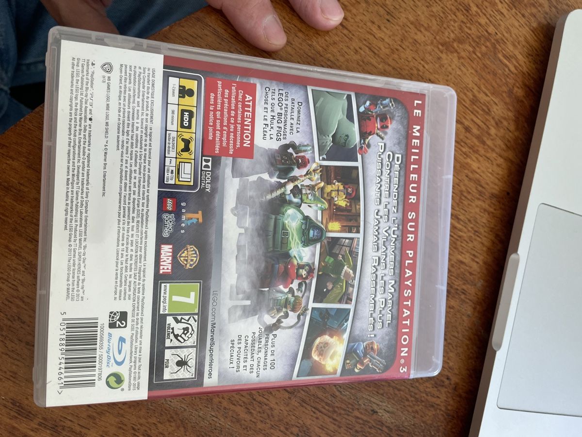 Spiele: Jeu PS3 lego Marvel – Gebraucht aus Etoy von 6iulian0 1
