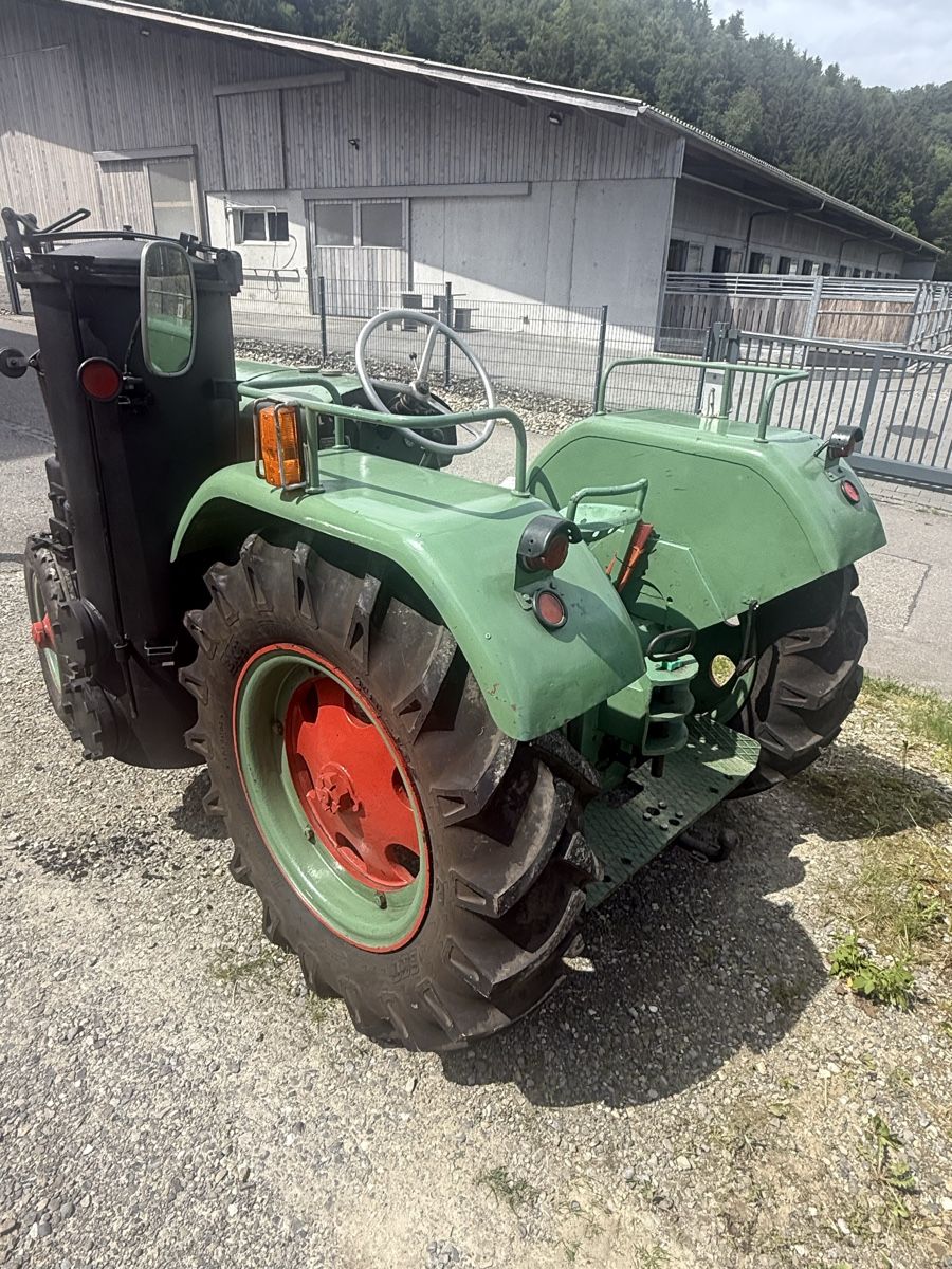 Bührer Trattori: Traktor Bührer mit Holzvergasser Petrol – Usato da Niederbipp venduto da baggerch 1