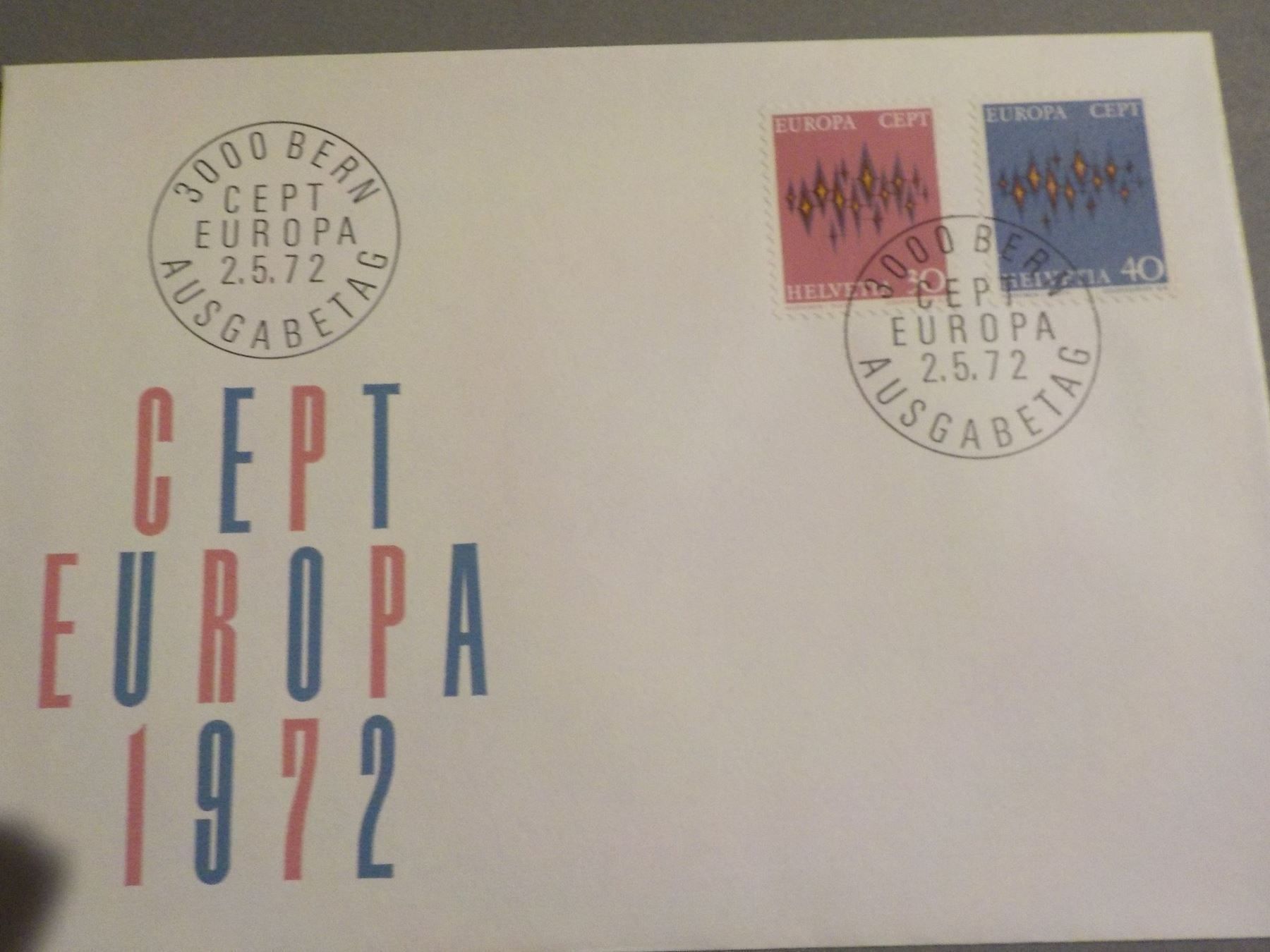 Tutti i francobolli: 1972, FDC, Europa, Serie – Nuovo (secondo la descrizione) da Muri b. Bern venduto da Ricardoverkauf