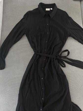 Pieces – Schwarzes / Blusenkleid (Gr