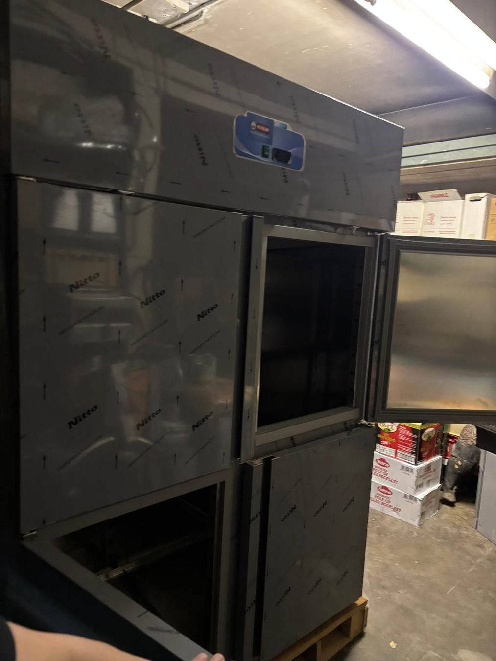 Frigoriferi: Double Frigo professionnelle pour restaurant – Nuovo e nell'imballaggio originale da Neuchâtel venduto da Megas10 2