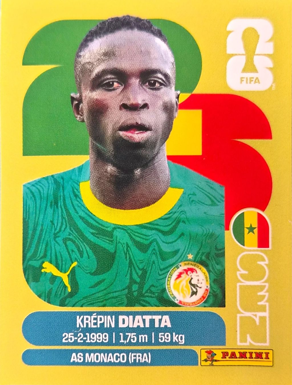 Panini Sammelbilder & Trading cards: Carte FIFA World Cup 2026 SEN 20 – Gebraucht aus Clarens von rim_g98y