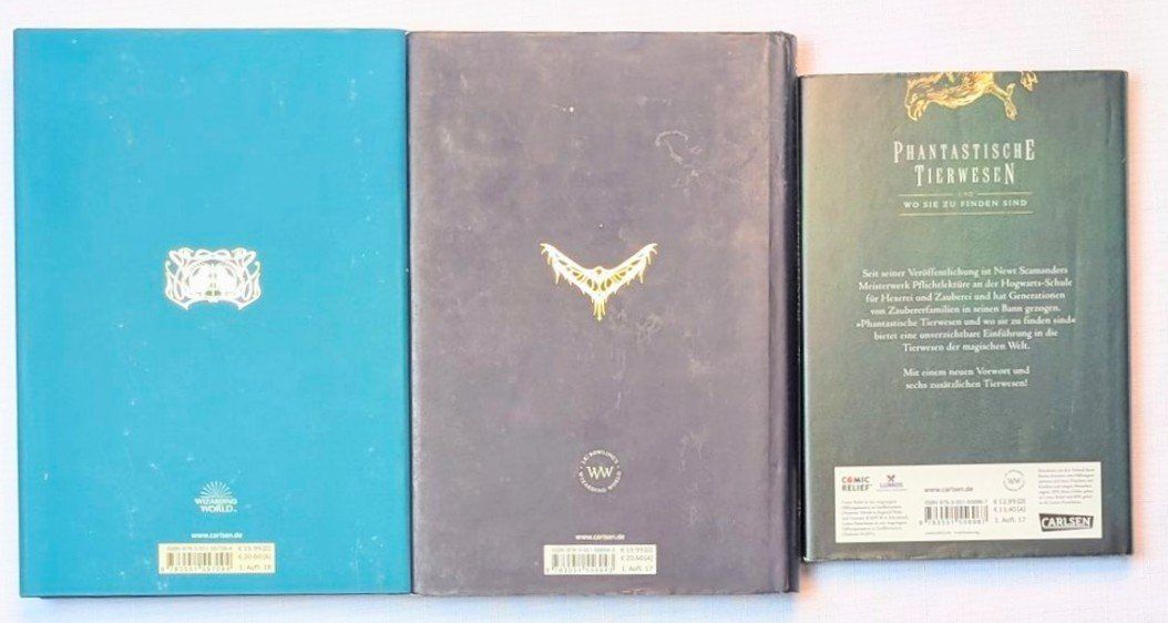 Libri: 3er Bücher Set J.K. Rowling - Harry Potter – Nuovo (secondo la descrizione) da Wängi venduto da ABIZONE-86 1