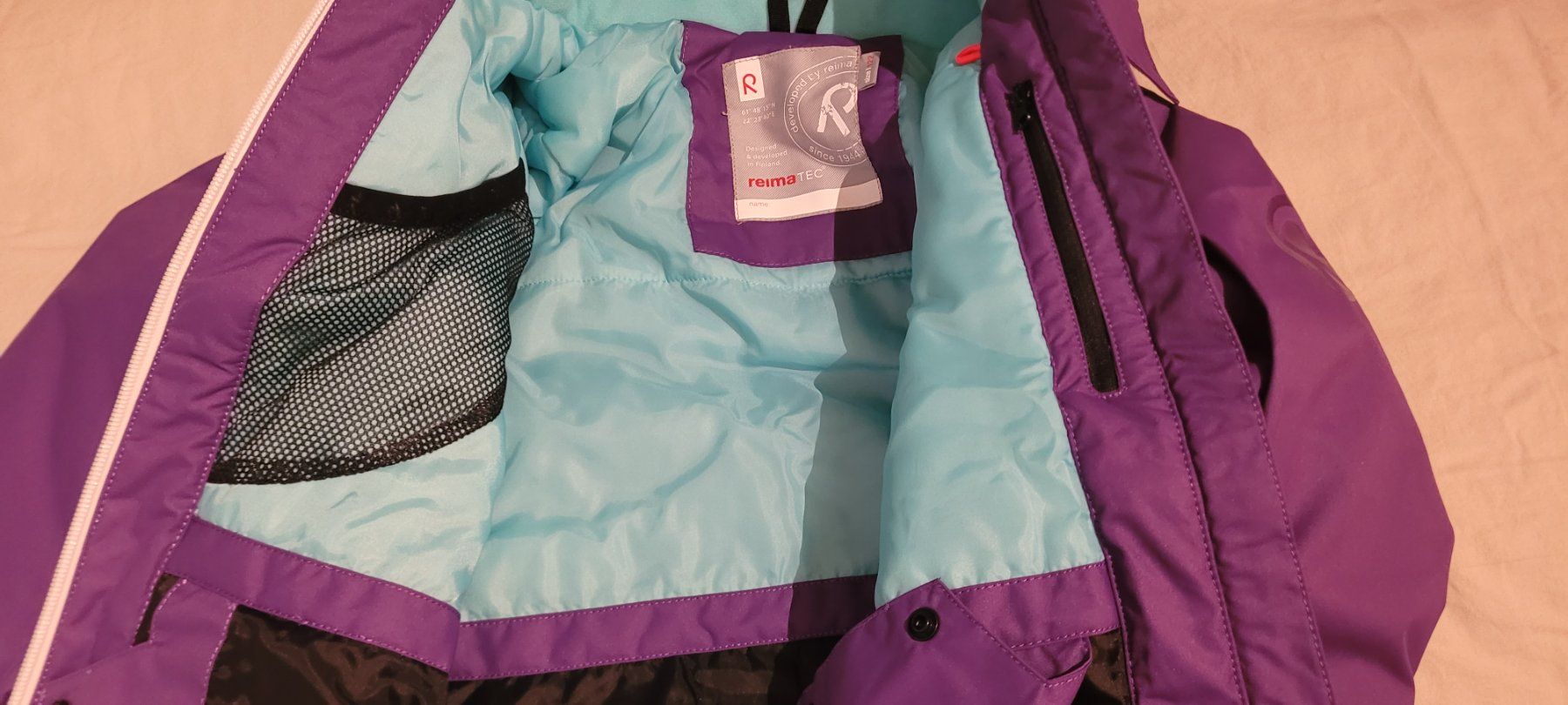 Reima Giacche & Cappotti: Reima TEC Skijacket Clouds, Gr. 122 / purple,NEU – Nuovo e nell'imballaggio originale da Staefa venduto da MatLukM. 6