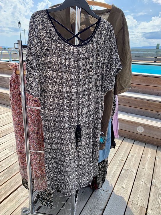 Tunique Promod Taille 38 - Couleur Noir Marron, Occasion Très Bon état
