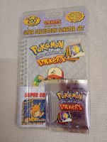 NEU Originales PokémonSticker SammelalbumStarterset Serie 1!