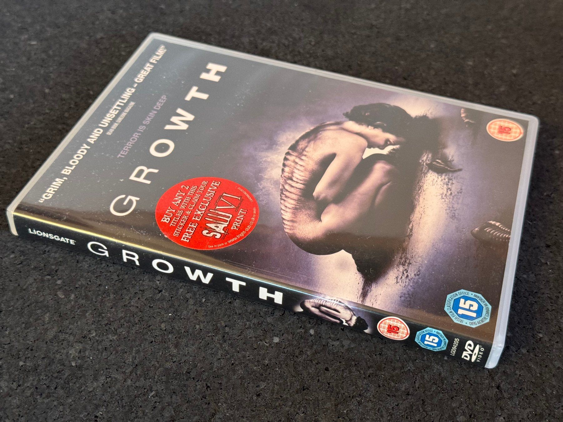 Tous les DVDs: GROWTH DVD EN "terror is skin deep" – D'occasion à Fribourg par tschjoly 5