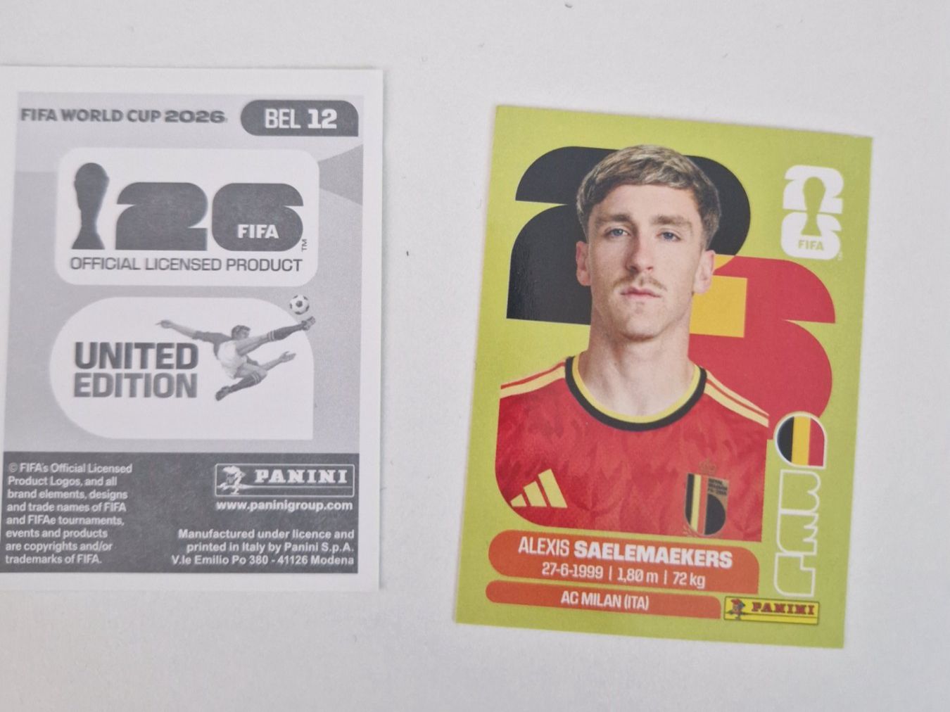 Panini Sammelbilder & Trading cards: Panini Sticker BEL12 – Neu (gemäss Beschreibung) aus Stüsslingen von white_angel86