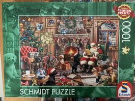 Weihnachtspuzzle Schmidt 1000 Teile