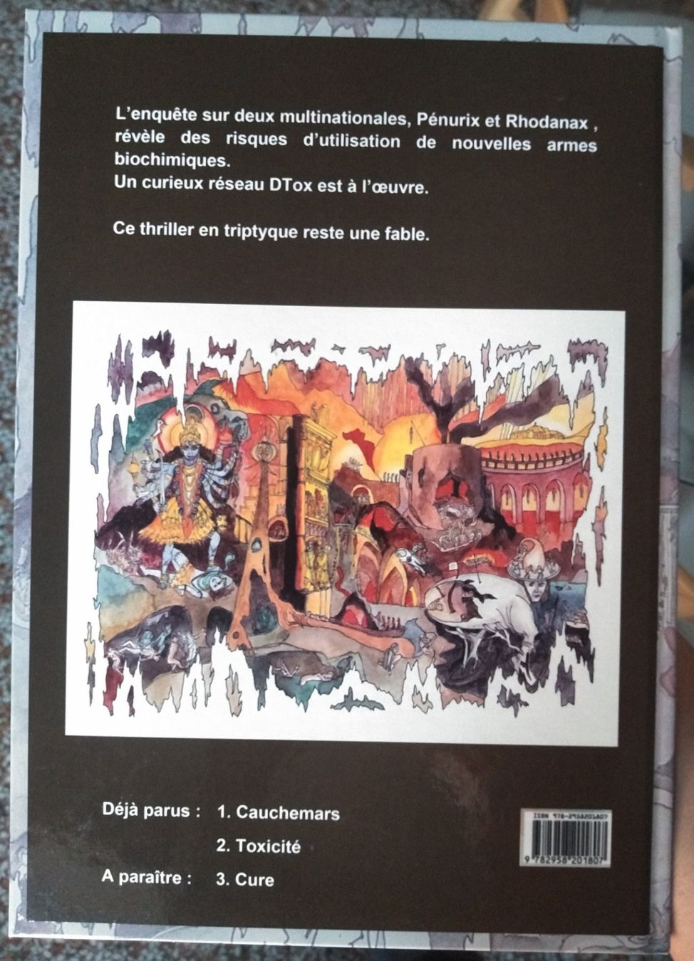 Fumetti: Effroi. 2: Toxicité / Gilles Godinat – Nuovo (secondo la descrizione) da Genève venduto da Lek108 1