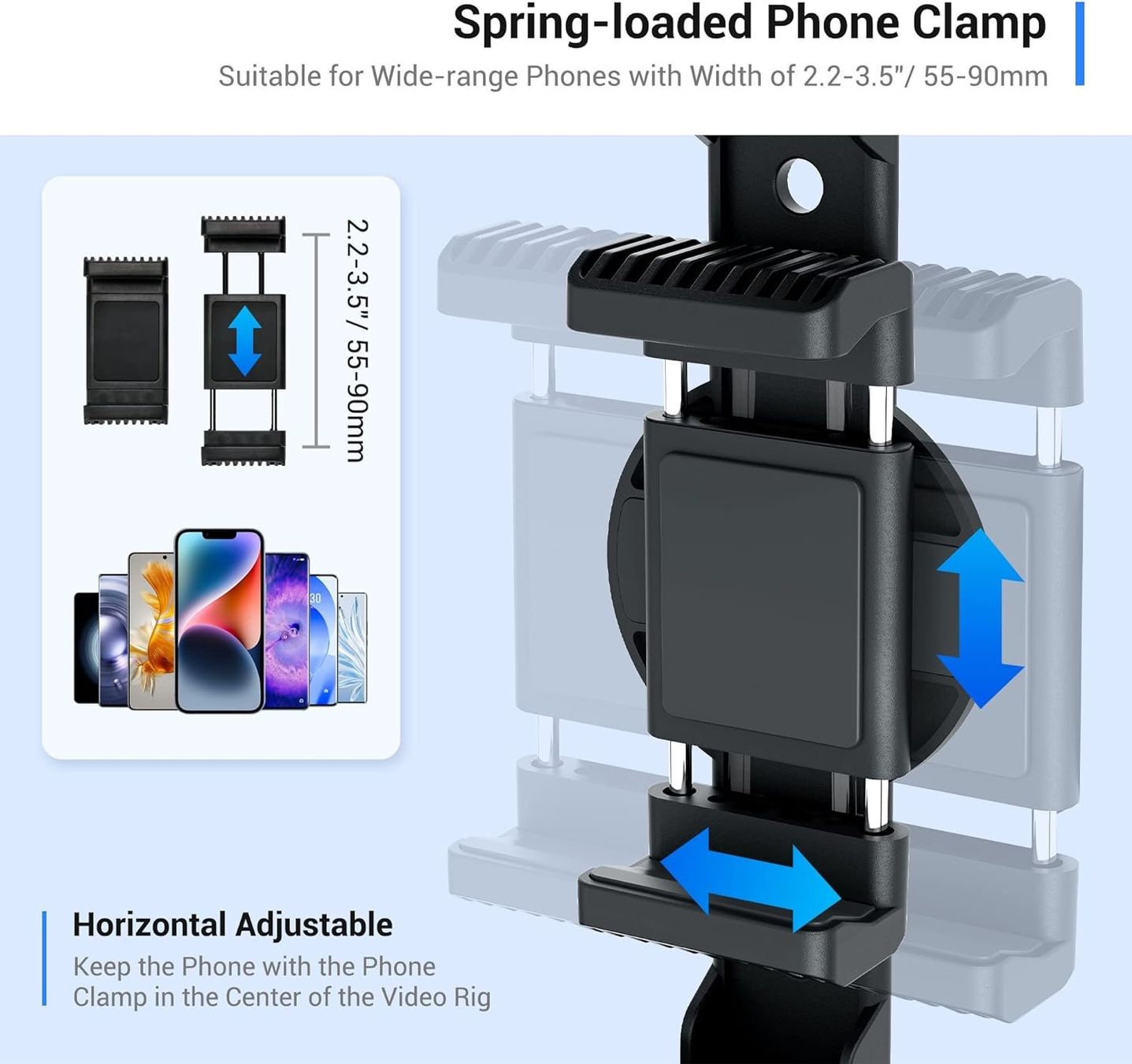 Wandhalterungen: Rig Pro Smartphone Stabilisator mit Fernbedienung + Grip Set – Neu und originalverpackt aus Châtelaine von topshop.switzerland 1