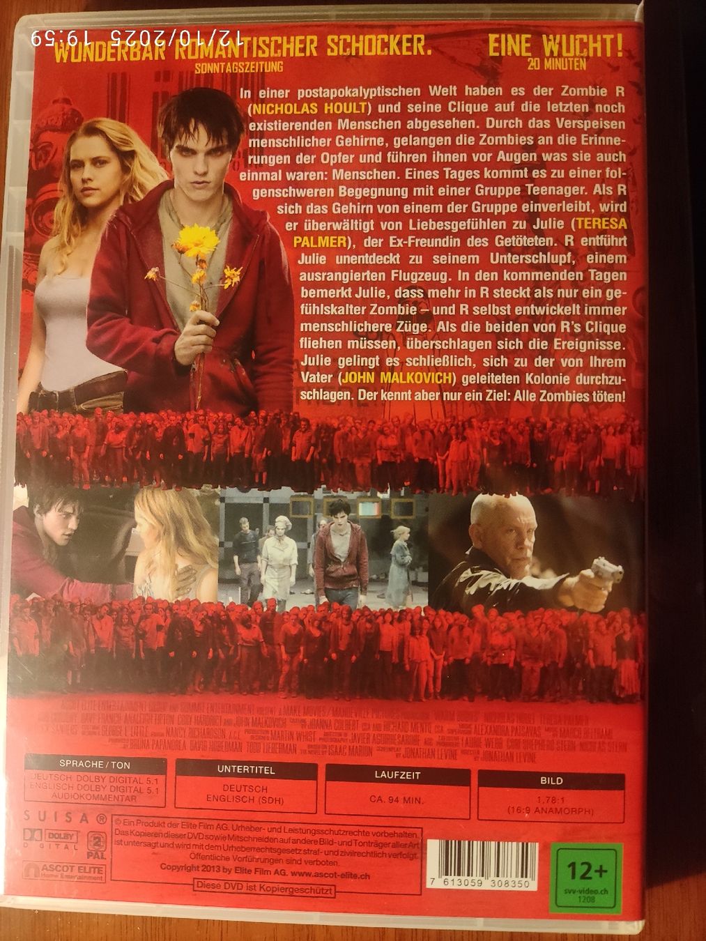 Tous les DVDs: Warm Bodies (DVD) – D'occasion à Basel par Alacant 1