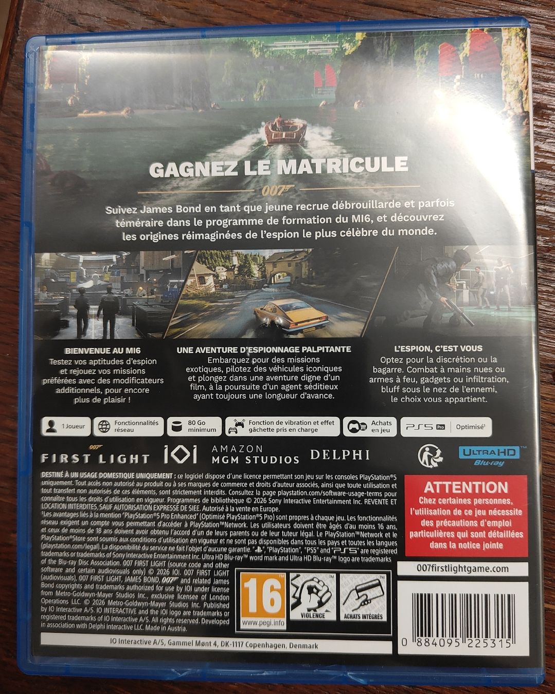 Giochi: 007 First Light PS5 James Bond – Usato da Grand-Lancy venduto da Cam31 2