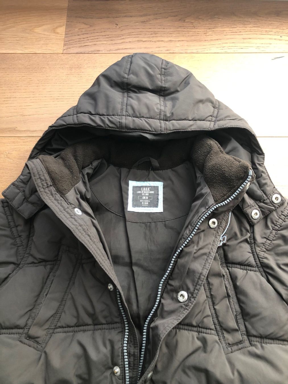 H&M Giacche & Cappotti: Kinder- Winterjacke braun L.O.G.G. 110 – Usato da Grub AR venduto da DukeStatham 2