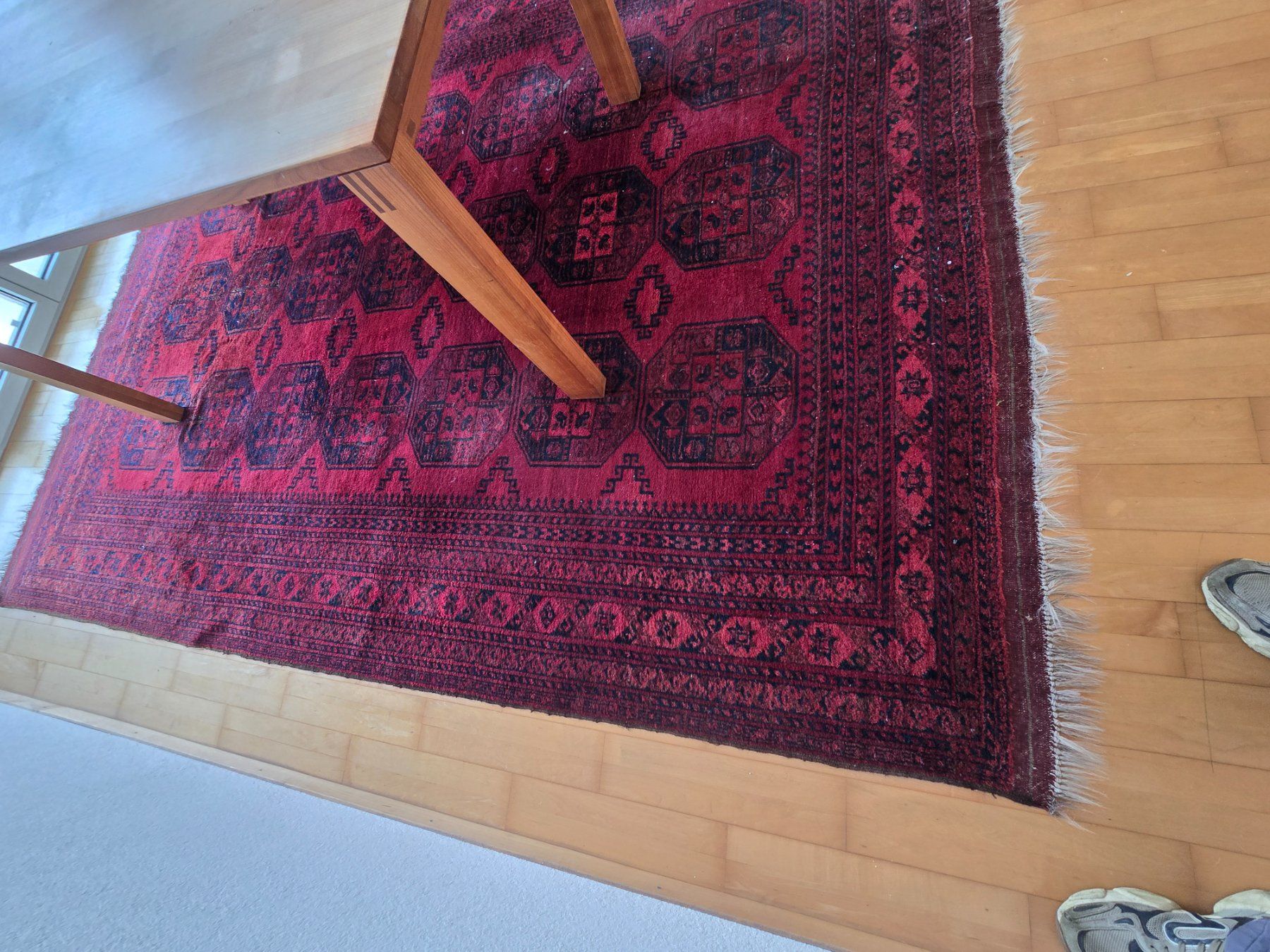 Tappeti: Echter Orientteppich, Rot/Schwarz,  antik! – Usato da St gallen venduto da bb_12 3