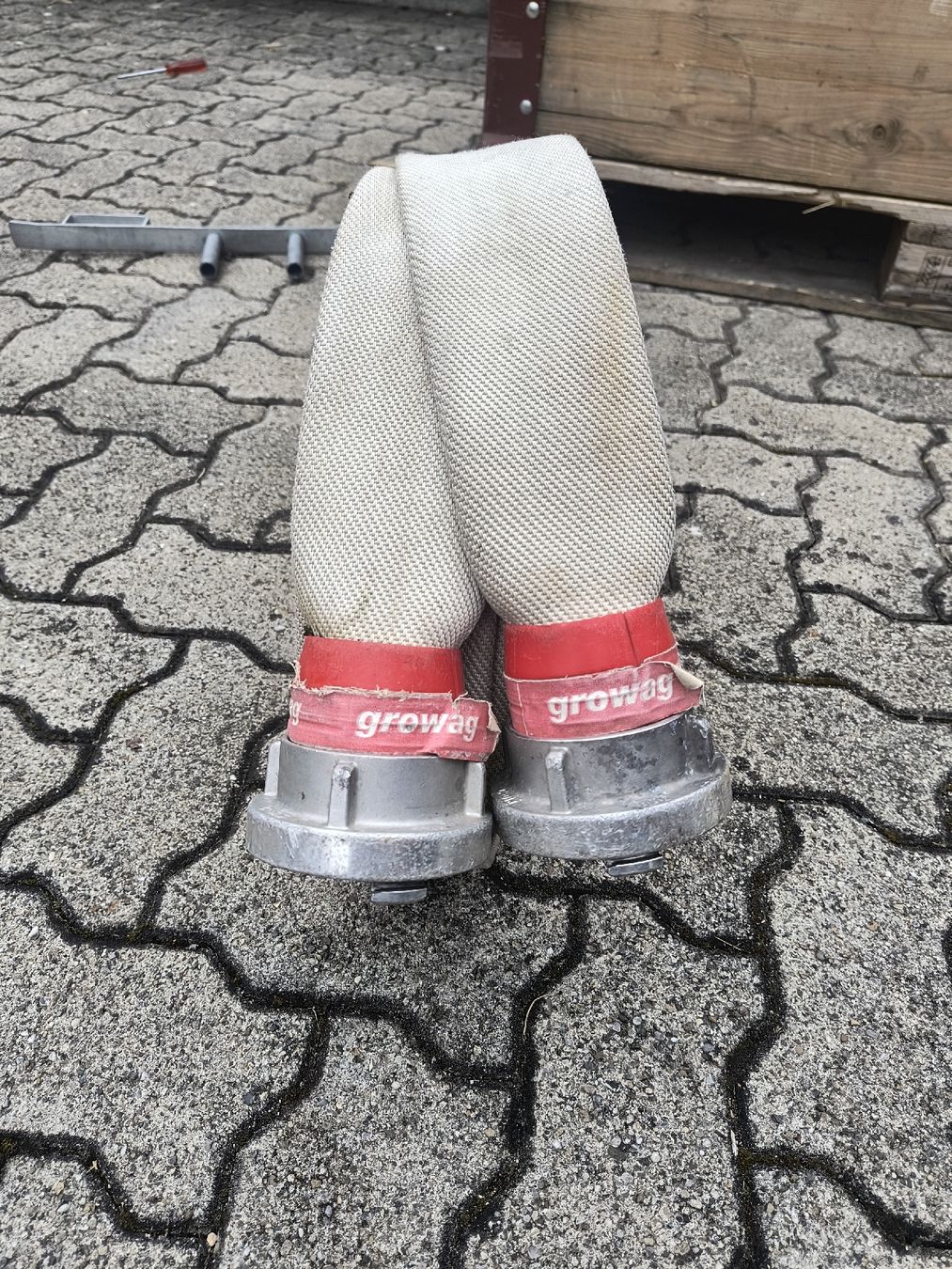 Tubi & Tubi flessibili: Feuerwehrschlauch 55mm geprüft – Usato da Richterswil venduto da Fega 3
