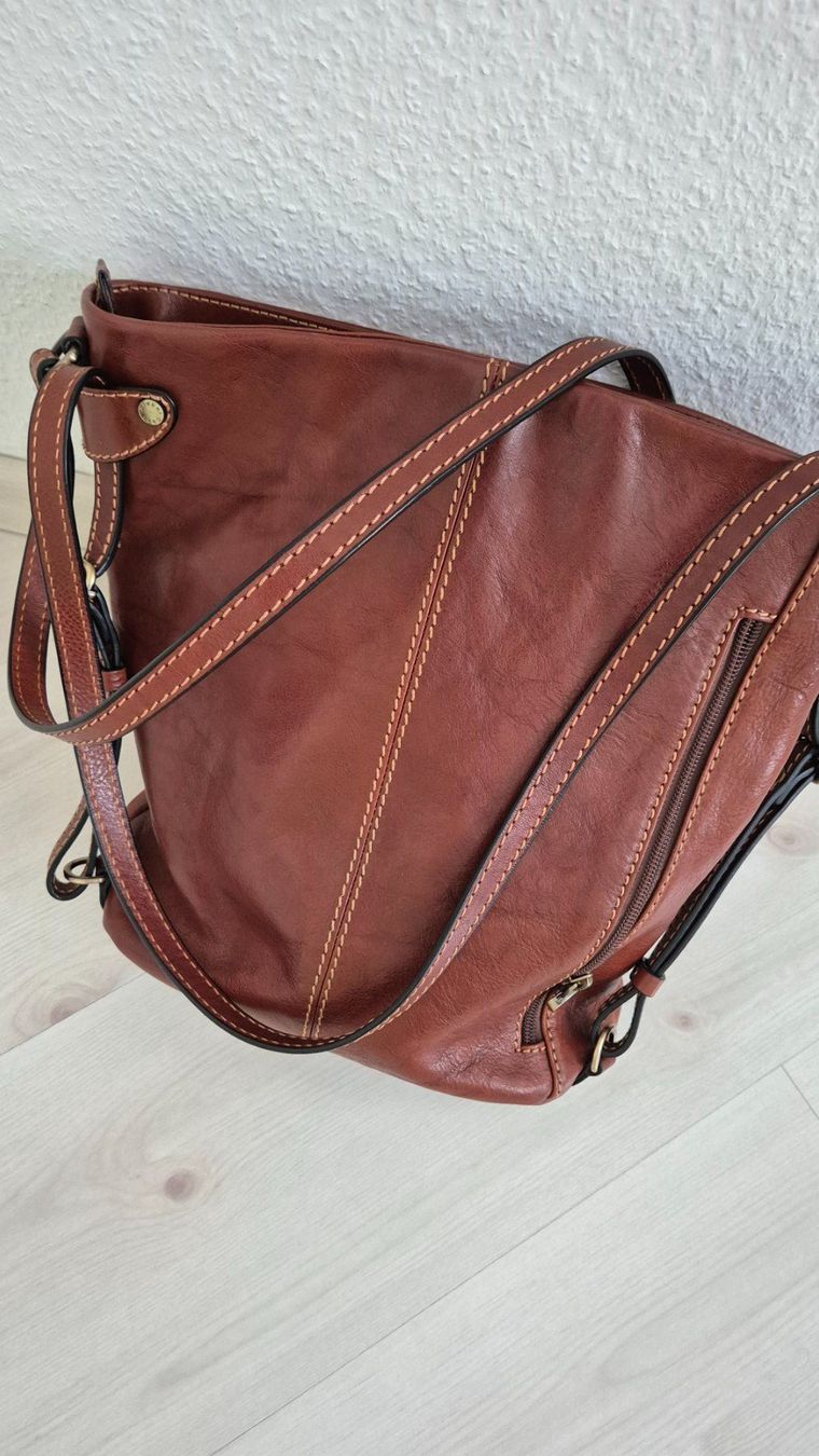 Borse da donna: Lederhandtasche braun top – Nuovo (secondo la descrizione) da Kilchberg ZH venduto da logn 5