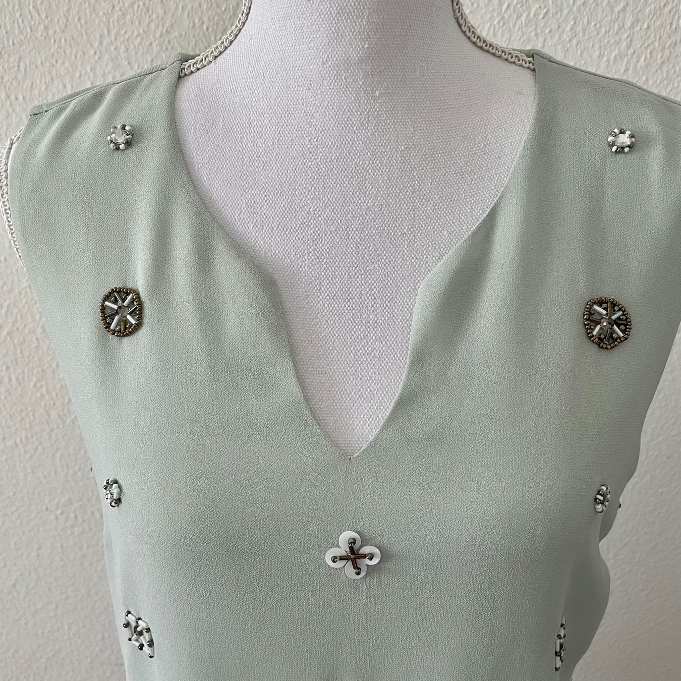 Next Top: NEXT Top Vert Pâle - Taille 42 - NEUF AVEC ETIQUETTE – Nuovo e nell'imballaggio originale da Vevey venduto da secondlifevevey 1