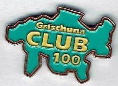 Placchette & Badge: Grischuna Club 100 – Usato da Hinterkappelen venduto da Schampus