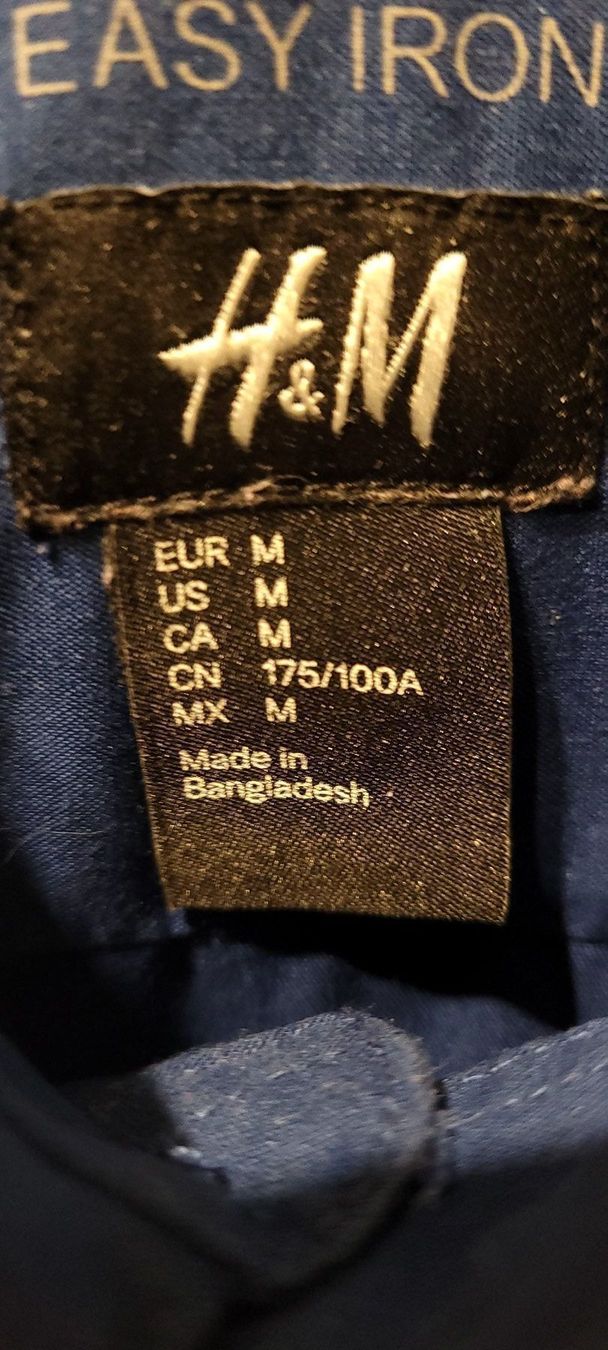 H&M Hemden: H&M Hemd Blau Grösse M – Gebraucht aus Adlikon b.Regensdf von ChriZ86 1