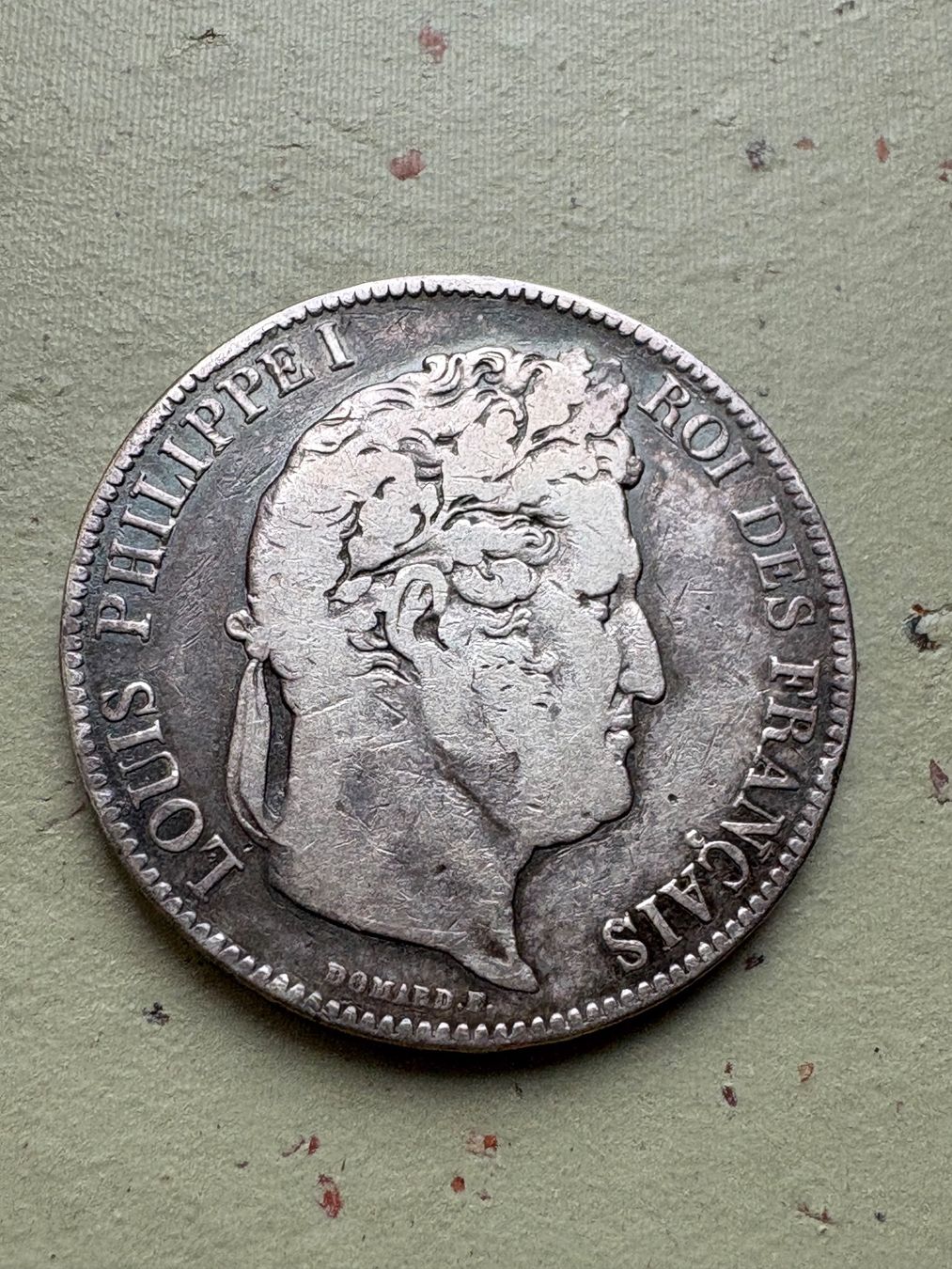 Alle Münzen: Frankreich 5 Francs 1841 Silber – Gebraucht aus Zürich von mysilvercoin 1