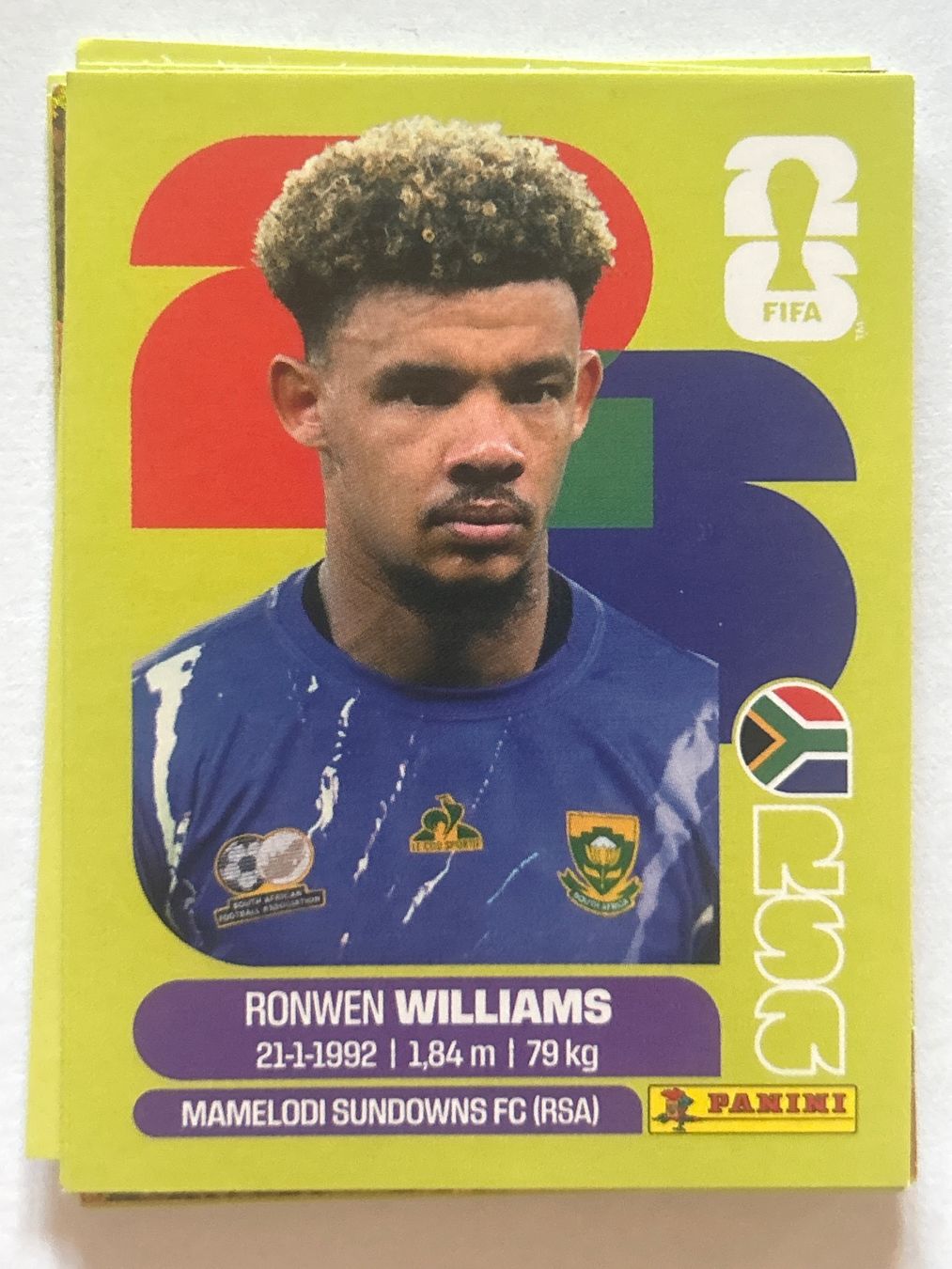 Panini Cartes à collectionner: Panini WM 2026 Sticker - Williams RSA 2 – Neuf (Voir description) à Troistorrents par sim_d75d