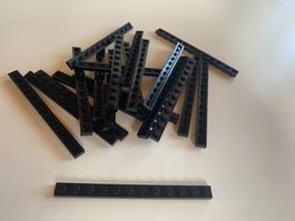 LEGO - 20 - SCHWARZR - EINERPLÄTTLI - 12 X 1