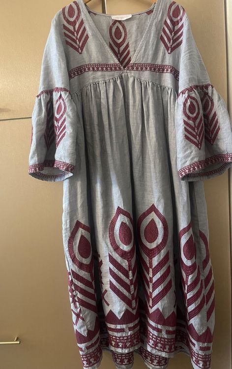 Robe Imprimée Taille 46 - Occasion En Parfait état, Longue, Style Chic, Marque Générique, Pour Femme