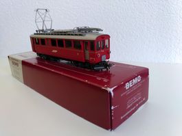 Locomotive électrique BEMO RhB Ge 6/6 703 - échelle Hom, Rouge