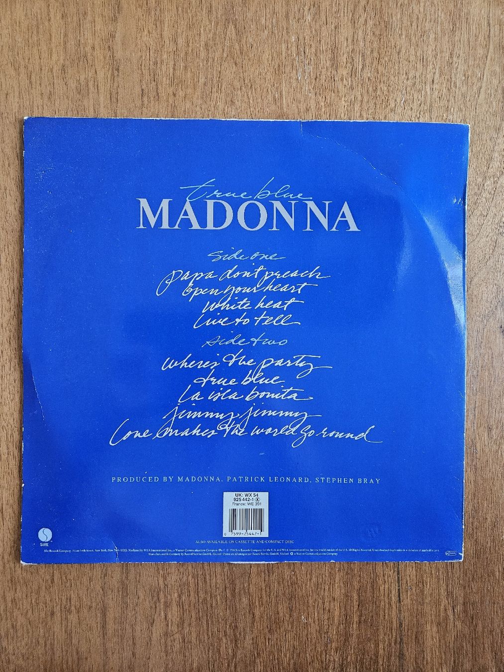 Dischi in vinile: Madonna - True Blue (Vinyl)  – Usato da Eschenbach SG venduto da MarThu 1