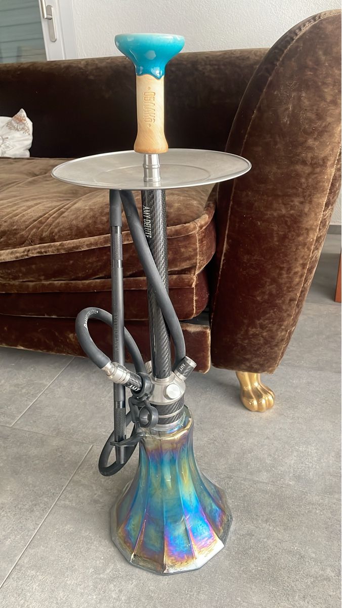 Amy Deluxe Narghilé: Shisha Amy Deluxe - selten gebraucht – Usato da Brugg AG venduto da naturwarenladen