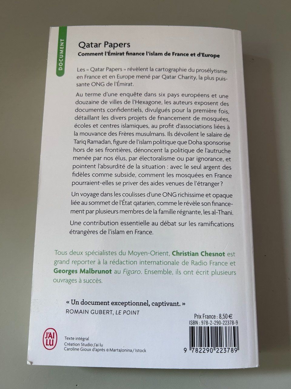 Bücher: Libro "Qatar Papers" – Gebraucht aus Giubiasco von LorisVale 1