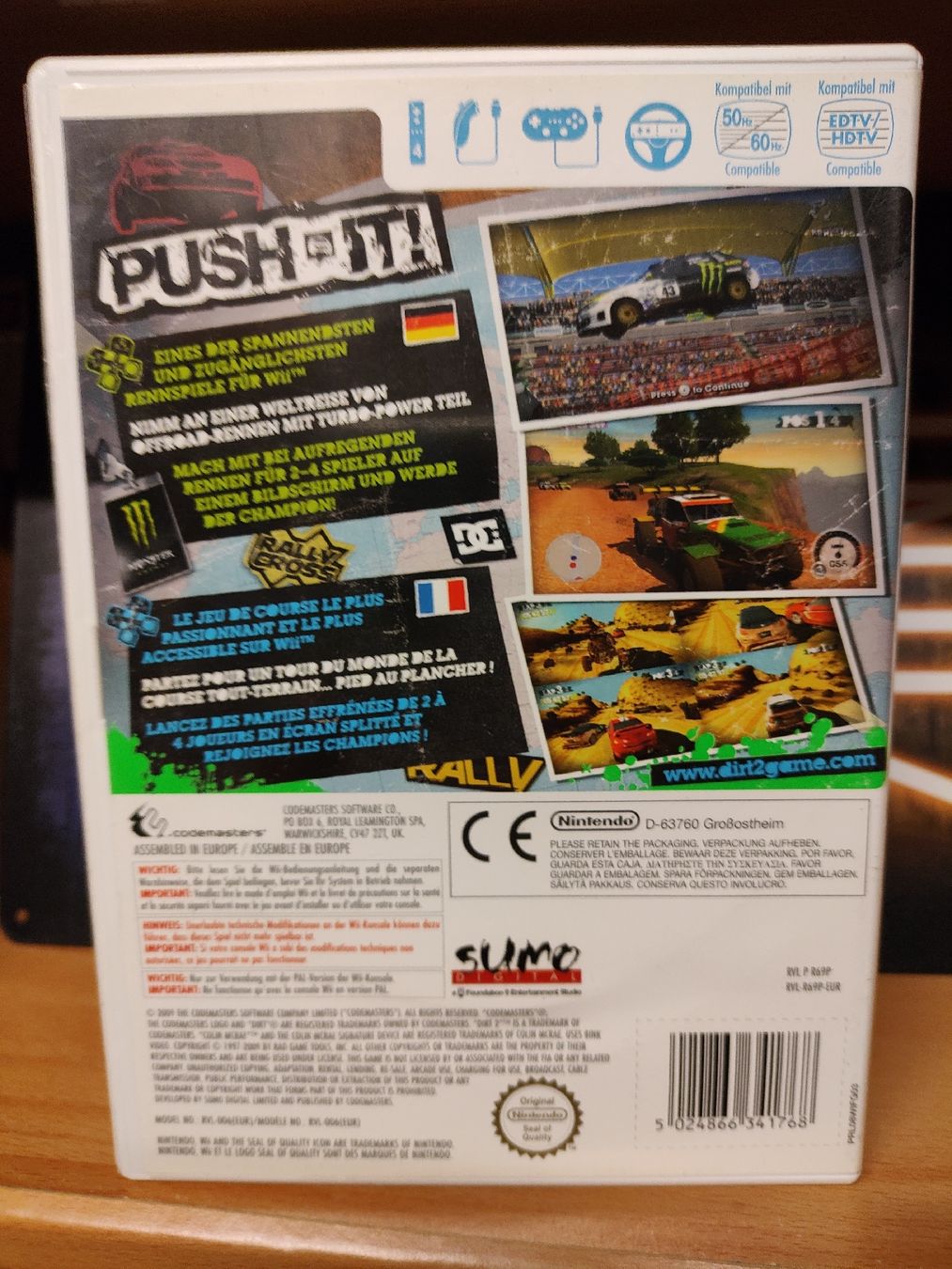 Nintendo Giochi: Colin McRae: DiRT 2 - Wii - Jeu complet  – Usato da fribourg venduto da GameSpot 1