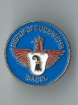 Plaketten & Abzeichen: Berufsfeuerwehr Basel, Pin – Gebraucht aus Zürich von t24_de