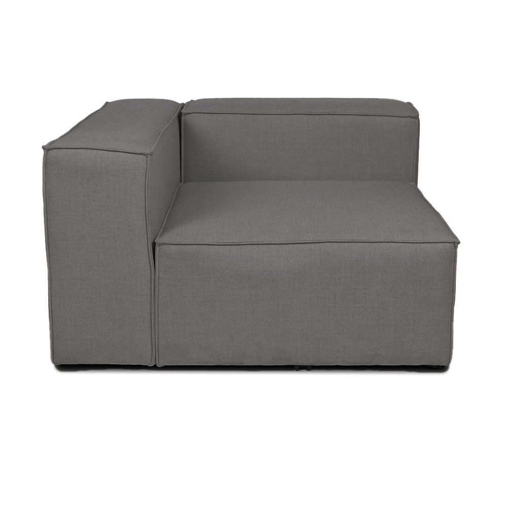 Divani: 21553 - Modulares Sofa VANES Linkes Ecksofa - Anthrazit – Nuovo e nell'imballaggio originale da Wallenwil venduto da toesstal-vertrieb
