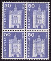 1960_363R_Baudenkmäler_BASEL Spalentor_ROLLENMARKEN im VB !
