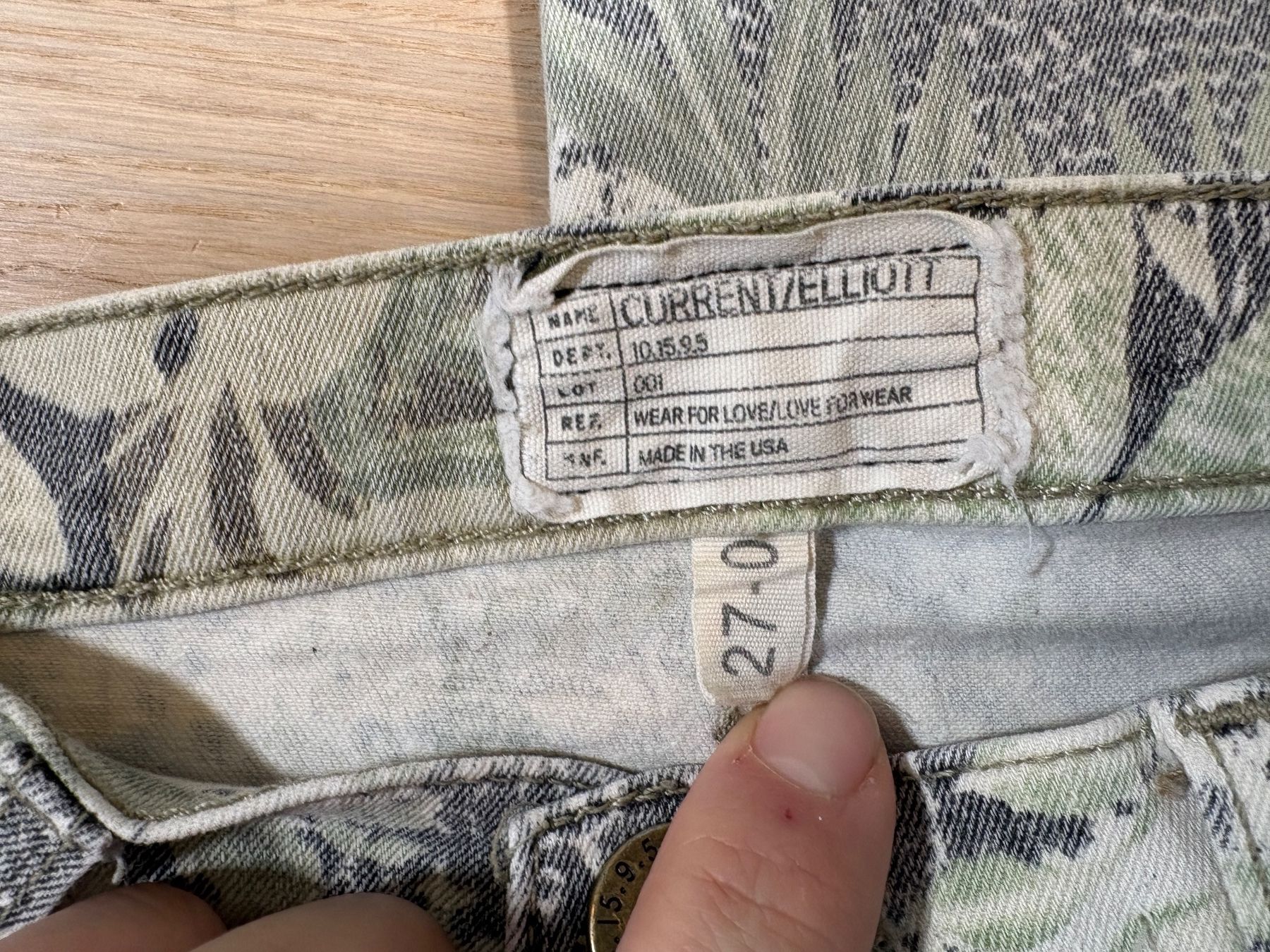 Pantaloni: Current Elliott Hose, Gr. 27, Blumenmuster – Usato da Elgg venduto da Jo_Naj 4