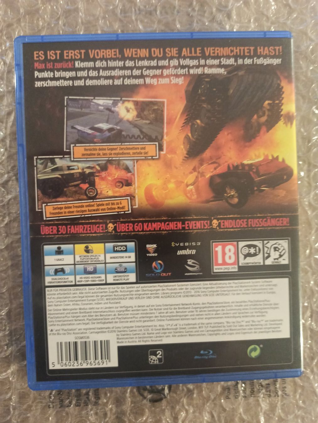 Spiele: Carmageddon Max Damage PS4 / PS5 – Gebraucht aus Oberweningen von mar_87mx 3
