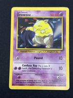 Pokémon Karte Drowzee 49/102 non Holo Vintage 