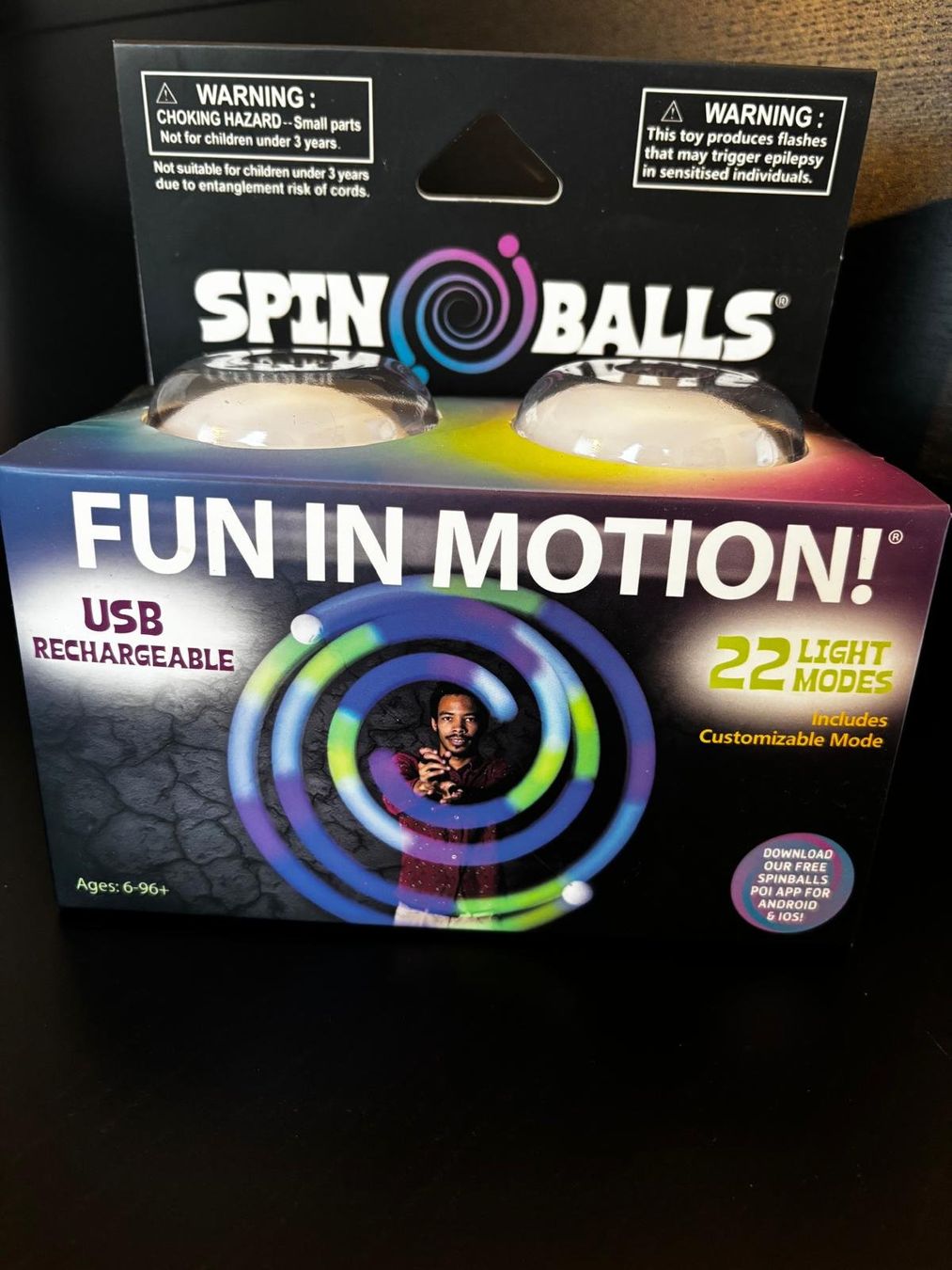 Jouets: Spin Balls Spinballs Glow – D'occasion à Baden par Muschti