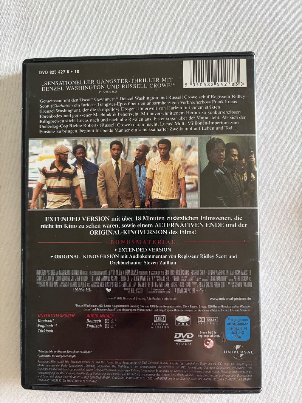 Alle DVDs: DVD - American Gangster – Gebraucht aus Langnau am Albis von jud_62d8 1