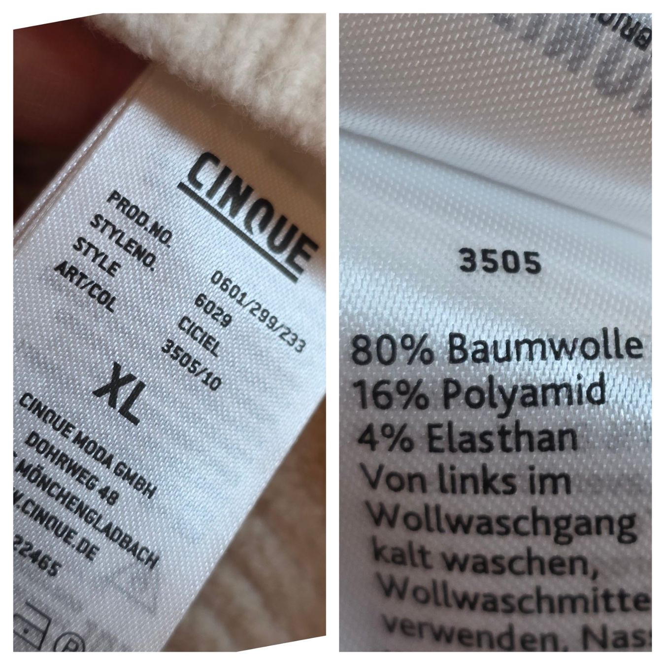 Cinque Pulls & Sweat-shirts: CINQUE Pullover  L/ XL Baumwolle weich – D'occasion à Wald ZH par CapLux 9